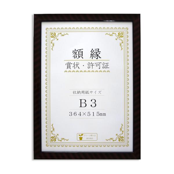 大仙 額縁 賞状額 金ラック R B3 樹脂製 箱入 J335B4400
