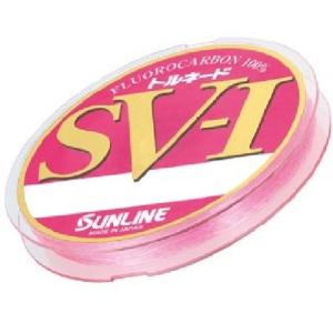 サンライン(SUNLINE) ハリス トルネード SV1 HG フロロカーボン 50m 2号 マジカルピンク｜earth-c