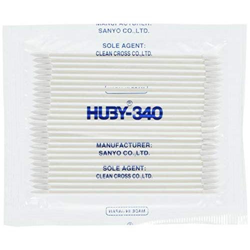 工業用綿棒 100本入 小分け・HUBY(R)-340/3-5234-11