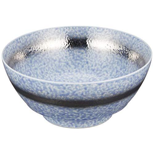 有田焼 究極の ラーメン鉢 陶悦窯 青吹プラチナ帯 R0146