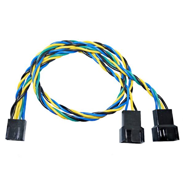 親和産業 ファン用電源2分岐ケーブル 30cm SS-FJCTC-030