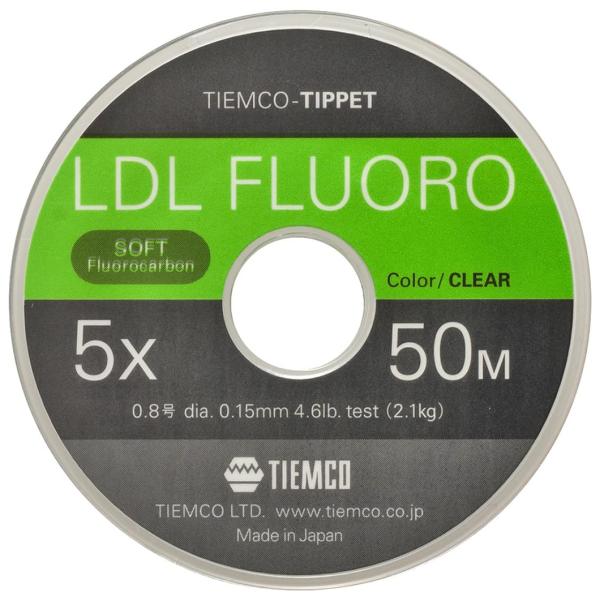 ティムコ(TIEMCO) ティペット LDL フロロティペット 5X 0.8号 50m 4.6kg ...