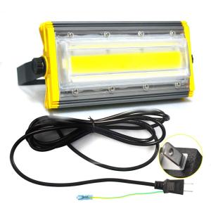 HIKARI独占販売 LED投光器 50W led作業灯 二代目 850w相当 8000LM 薄型 3mコード付 アース付きプラグ PSE適合 360｜earth-c