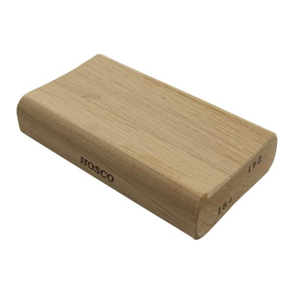 HOSCO Luthiers Tools サンディングブロック 木製 7-1/4"(184R)/9-...