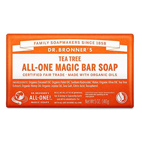 Dr.Bronner&apos;s(ドクターブロナー) マジックソープバー TE(ティートゥリー) オーガニッ...