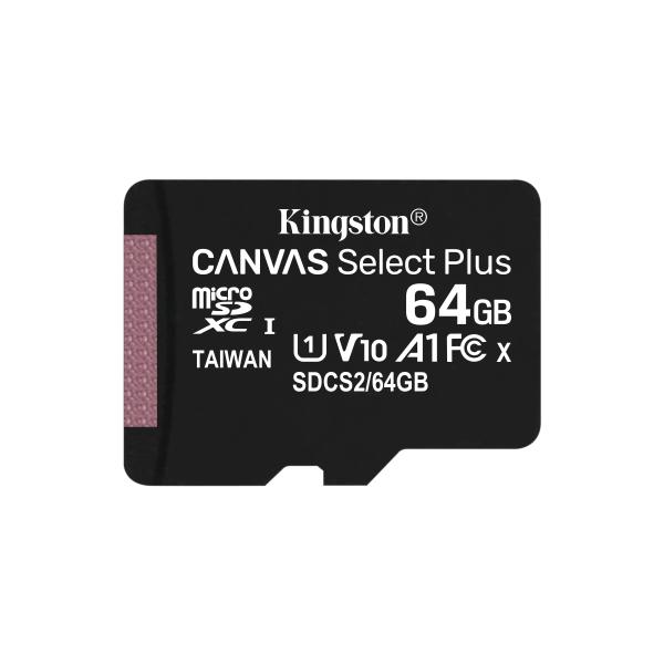 キングストン microSD 64GB 最大100MB/s UHS-I V10 A1 Nintend...