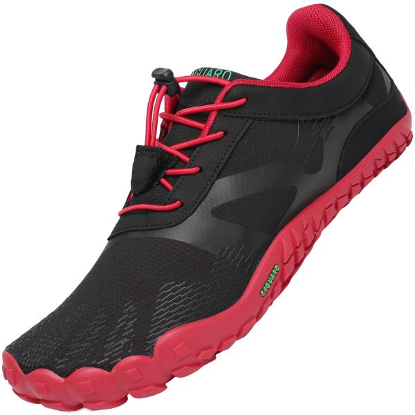 [SAGUARO] ベアフット フィットネスシューズ ジム トレーニング シューズ メンズ レディー...