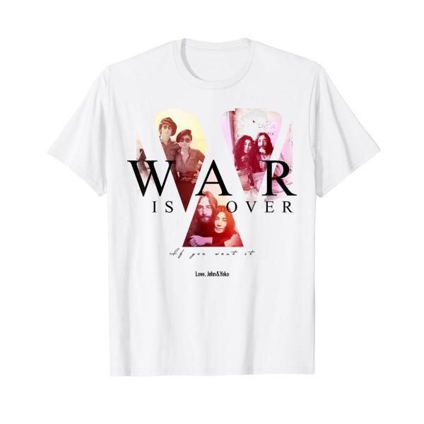 ジョン・レノン John Lennon - War is Over Tシャツ