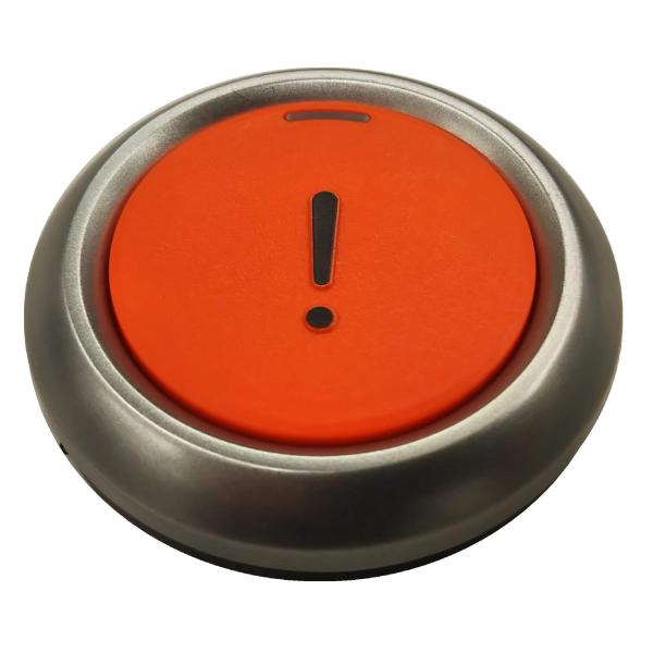 KEIYO 緊急発信ボタン お手持ちのスマホへワンプッシュ通知 コンパクト直径約39ｍｍ Bluet...