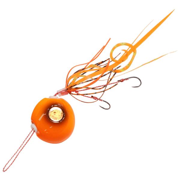 ハヤブサ 無双真鯛 フリースライド VSヘッドプラス コンプリートモデル 80g #4 アピールオレ...