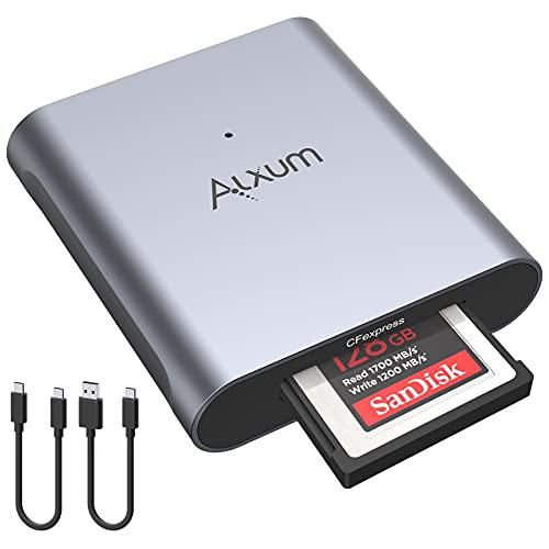 Alxum CFexpress Type B カードリーダー USB 3.2 Type C to C...