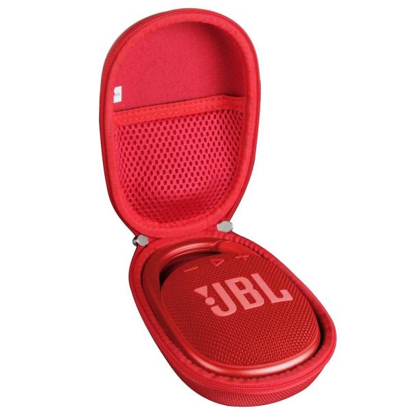 JBL CLIP4 Bluetoothスピーカー専用収納ケース-Hermitshell (レッド)