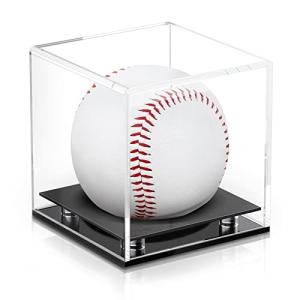 野球ボールケース サインボールケース 野球用 アクリル製 ディスプレイケース 保護 展示 防塵 四角型 コレクションケース 透明ケース (ノーマル)｜earth-c