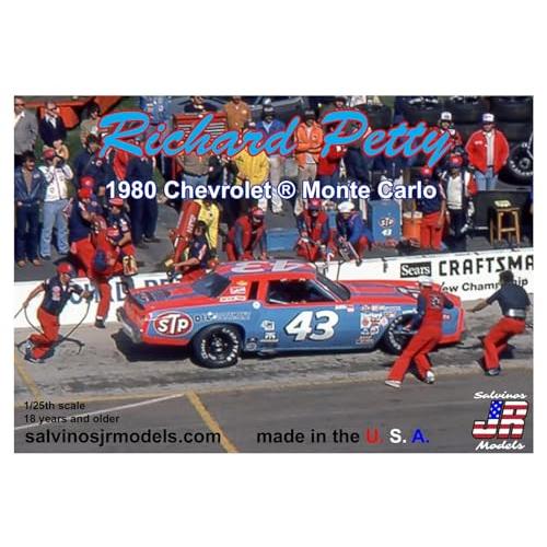 サルビノス J・R モデル 1/25 NASCAR 1980 シボレー モンテカルロ 「リバースペイ...