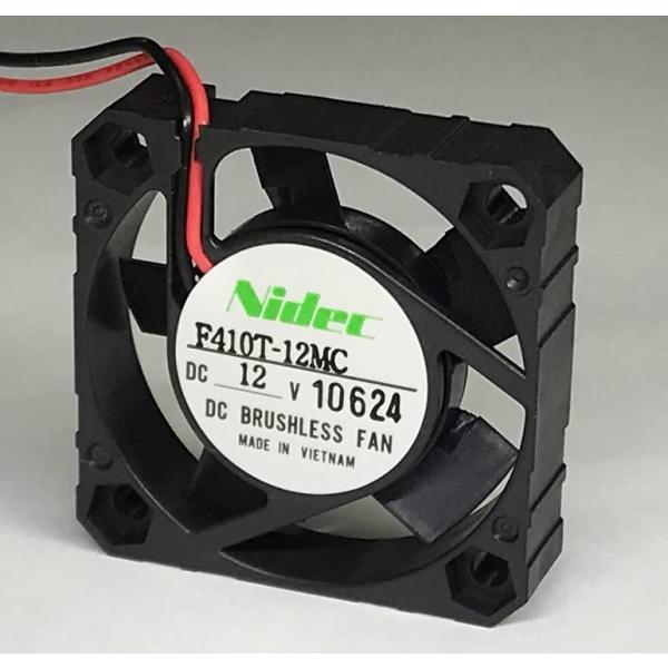 F410T-12MC 12V 40mm角ファンモータ Nidec（ニデックプレシジョン/旧日本電産コ...
