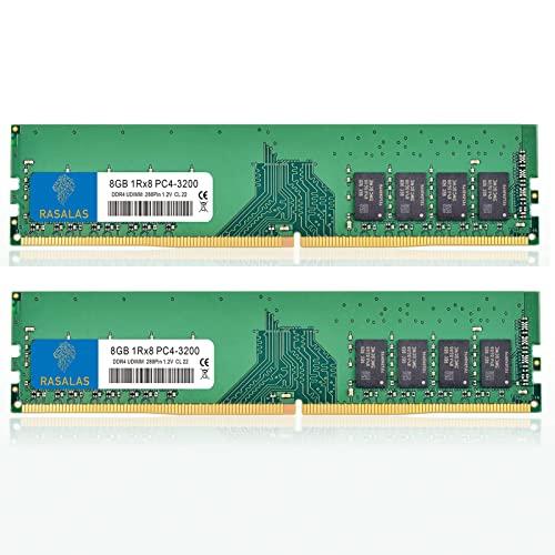 16GB DDR4 3200 1RX8 PC4-25600 8GB x 2枚 デスクトップPC用 メ...