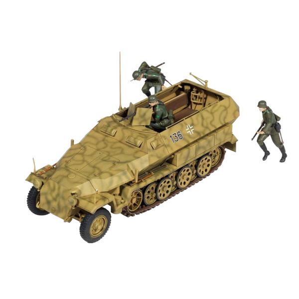 アカデミー(Academy) 1/35 ドイツ陸軍 Sd.Kfz.251/1 ハーフトラックC型 プ...