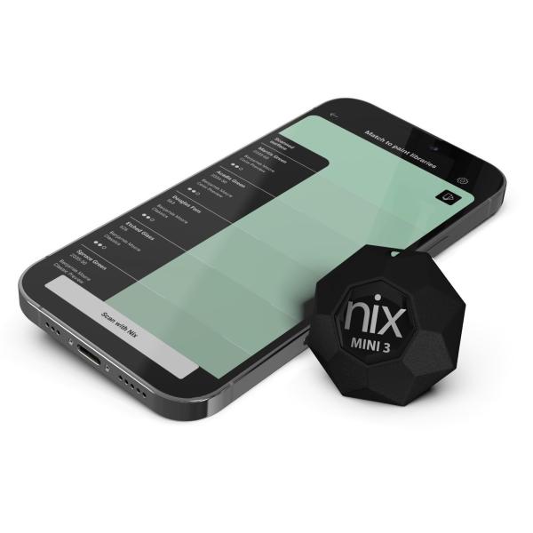 Nix Mini 3 カラーセンサー色彩計 - ポータブルなカラーマッチングツール - 塗料と数値化...