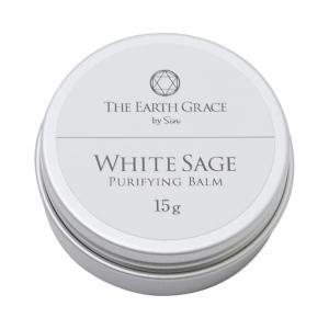 THE EARTH GRACE ホワイトセージ フレグランスバーム 15g ハンドクリーム 練香水 浄化 練り香水｜earth-c