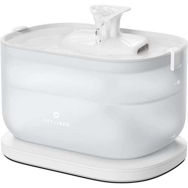 PETLIBRO ペット用 水飲み器 猫 ワイヤレスポンプ 2.5L大容量 ペット用自動給水器 猫 ...