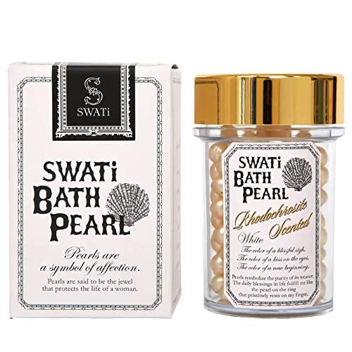 SWATi BATH PEARL (M) スワティー バスパール ホワイト 52g インカローズの香...