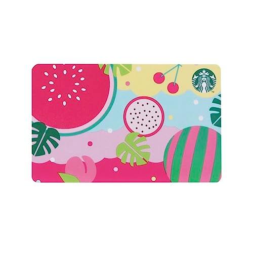 Starbucks カード フルーツ ピンク 2023