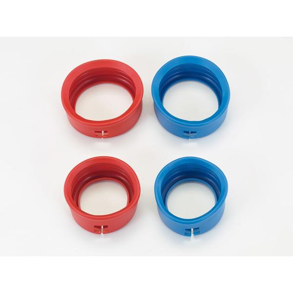 イチネンTASCO ゲージブーツ 80φ 青+赤 TA140YH-80