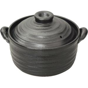 ふっくら ごはん鍋 】 3合炊き 二重蓋 四日市ばんこ焼 (日本製) 本格派