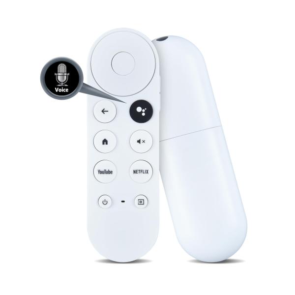 CLVIZCXOM G9N9N 交換用リモコン for Google TV 4K Snow 音声認識...