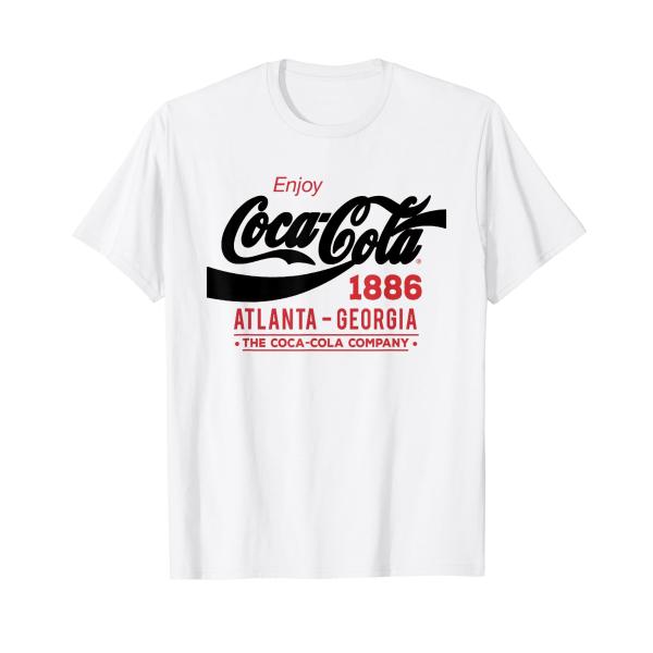 Coca Cola Black クラシックロゴ Tシャツ