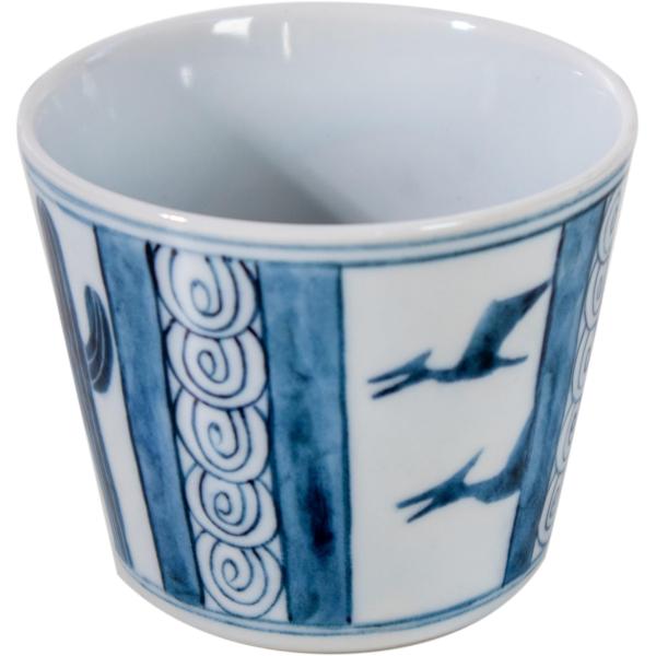 [アワサカ] 日本製 食器 江戸っ子恐竜 双翼竜 そば千代口 EK88-G01 φ80×70mm・2...