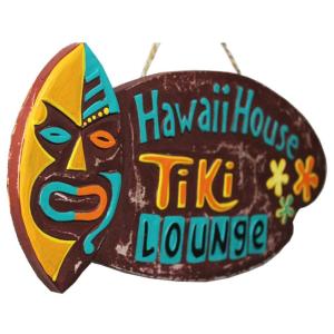 TIKIラウンジハンガー ハワイアン雑貨 ティ...の詳細画像1