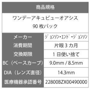 ワンデーアキュビューオアシス 90枚 (コンタ...の詳細画像2