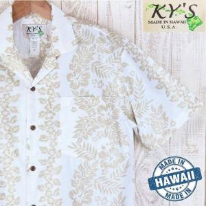アロハシャツ ハワイ製 メンズ KYS HAWA...の商品画像