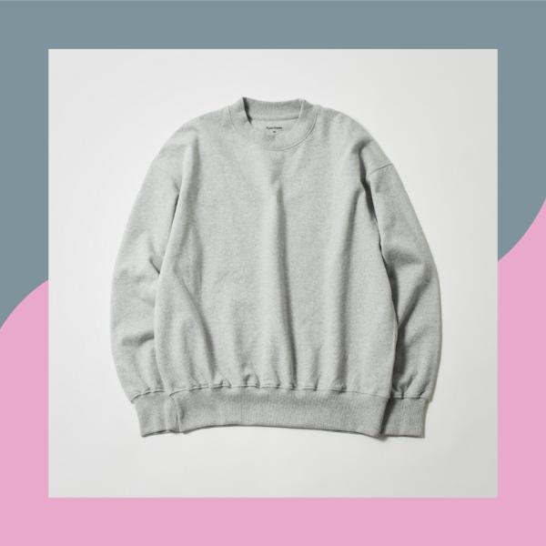 Pure Waste Unisex Sweatshirt Grey Melange スウェット グレ...