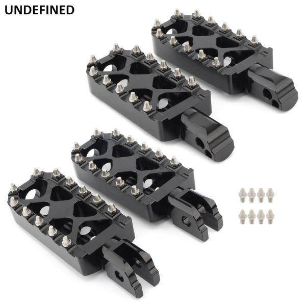 フットペグ ハーレー クラブスタイル MXペグ フロント リヤ ソフテイル ダイナ FXD C Fa...