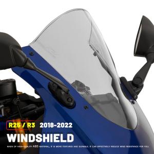 ミラーシールド ダブルバブル スクリーン YZF-R25 YZFR25 YZF-R3 YZFR3