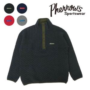 極美品！【PHERROW'S】ローゲージフィッシャーマン 長袖ニットセーター Pherrow's（フェローズ） 長袖 ハンドニット フィッシャーマン