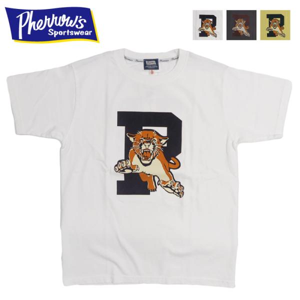 フェローズ PHERROW'S 半袖 プリントTシャツ  " P " 26S-PT22 【2026年...