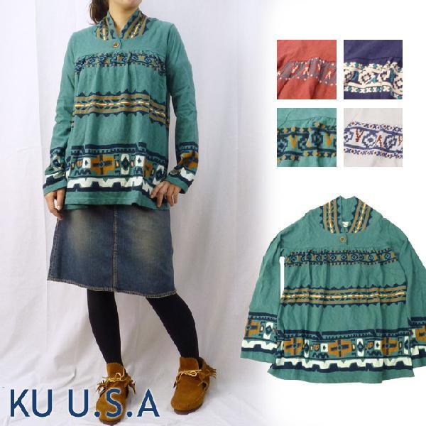 KU 空 ネイティブチュニック