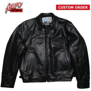 エアロレザー AERO LEATHER レザージャケット ボードレーサー 黒 AERO LEATHER / エアロレザー AERO LEATHER レザージャケット
