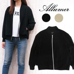 Allumer アリュメール レディース ボリュームスリーブ ギャザートップ