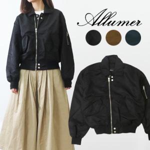 Allumer アリュメール レディース ボリュームスリーブ ギャザートップ