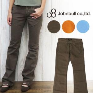 Johnbull（ジョンブル） デニム ワイド パンツ ユーズド レディース