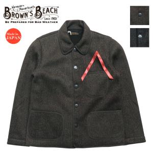 CUSHMAN◇ビーチクロス/カバーオール/S/コットン/BRW/無地/21343