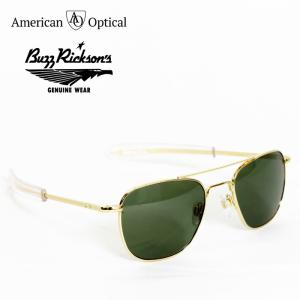 AMERICAN OPTICAL アメリカンオプティカル× BUZZ RICKSON'S バズリクソンズ パイロット サングラス 30周年記念モデル FG58 フライトゴーグル58 Made in U.S.A B｜earthmarket1