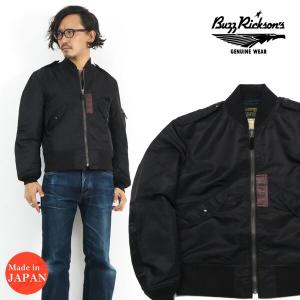 バズリクソンズ Buzz Rickson's WILLIAM GIBSON BLACK L-2B REGULAR レギュラー丈 ブラック ウィリアムギブソン BR14966｜EARTH MARKET