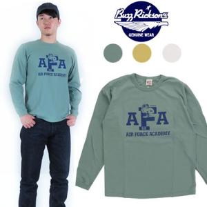 BUZZ RICKSON'S バズリクソンズ 長袖 Tシャツ プリント 