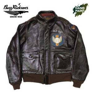 バズリクソンズ Buzz Rickson&apos;s A-2 フライトジャケット ROUGHWEAR CLO...