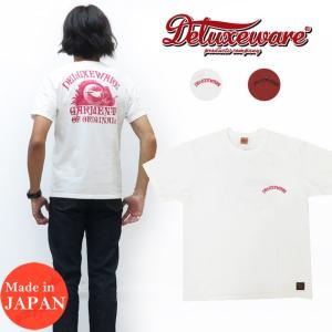 DELUXEWARE（デラックスウエア） デラックスウェア 半袖 ロゴ Tシャツ